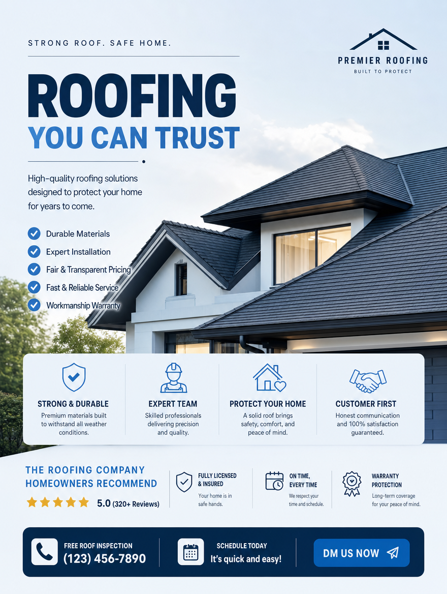 Roofing you can trust ★ 5.0